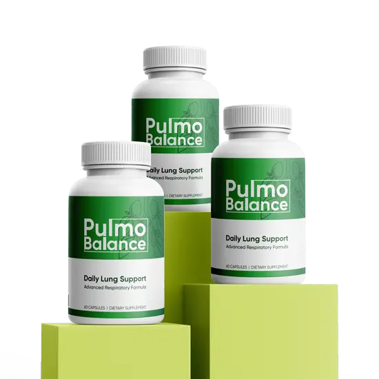 Pulmo Balance Supplement Bottles